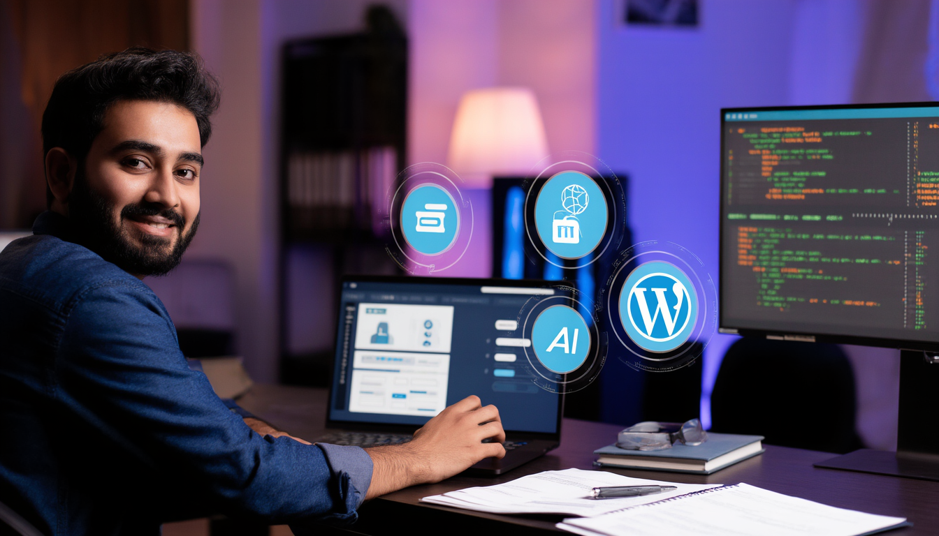 AI Web Design Course in Telugu live WordPress training